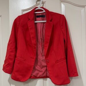 The Limited Vibrant Red Women's Blazer